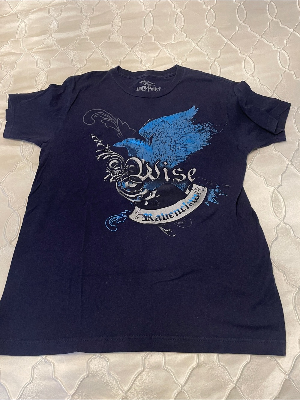 Warner Bros. Navy Blue Ravenclaw 'Wise' Graphic T-Shirt